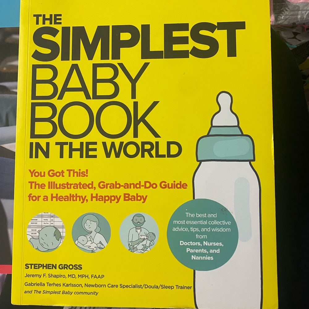 The Simplest Baby Book, lightly used, not scribbled on